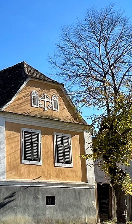 Barn House, Copsamare Transylvania traditional facade
